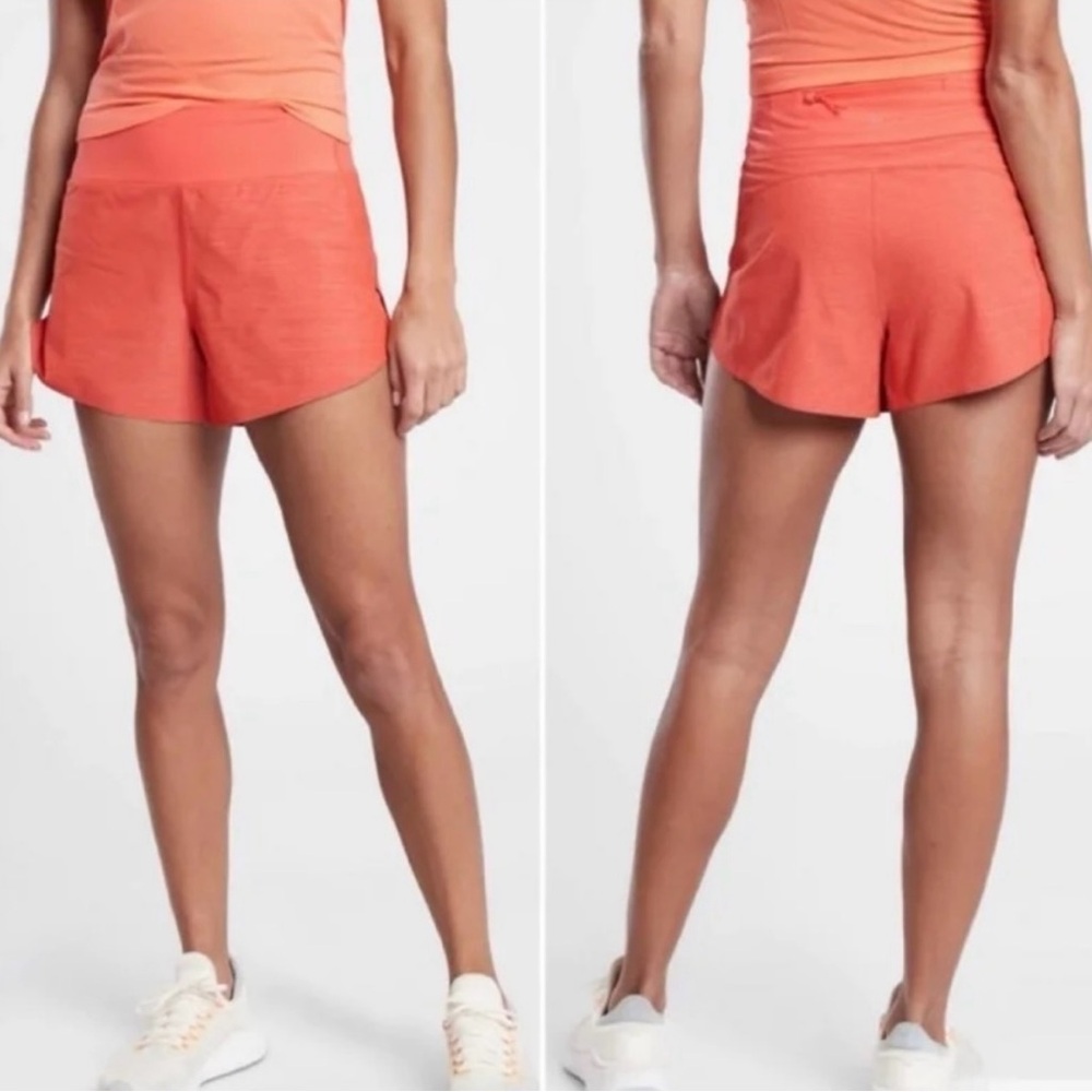 Athleta Run With It Textured 3.5” Short